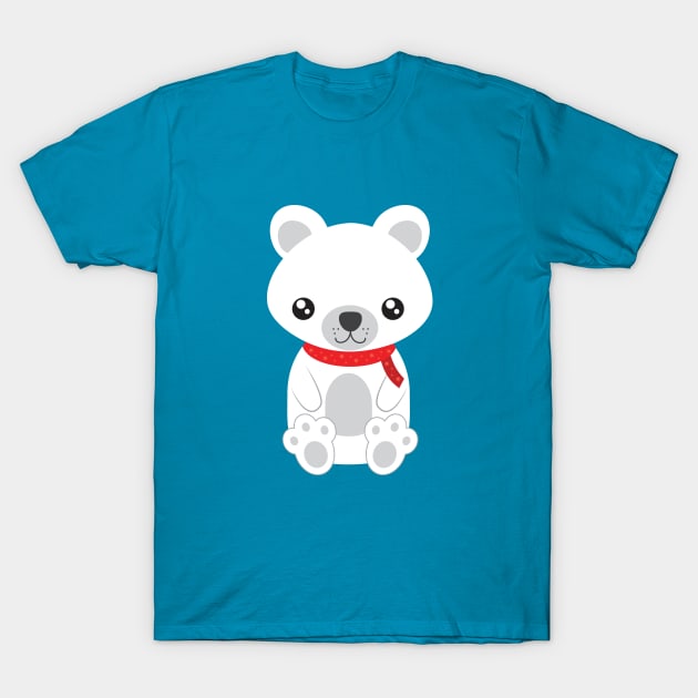 Polar Bear T-Shirt by tjasarome